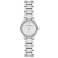 Analogue Watch - Burberry BU9220 Ladies The City Diamond White Watch