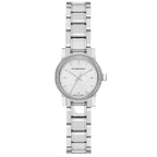 Burberry Ladies The City Diamond White 26mm Watch