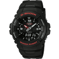 Analogue Watch - Casio G-Shock Men's Black Watch G-100-1BVMES