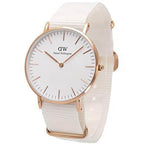 Analogue Watch - Daniel Wellington Classic Dover Ladies Rose Gold Watch DW00600309
