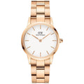Analogue Watch - Daniel Wellington Iconic Link Ladies Rose Gold Watch DW00600213