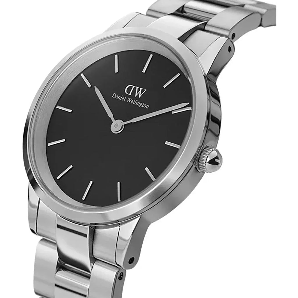 Analogue Watch - Daniel Wellington Iconic Link Ladies Silver Watch DW00600204