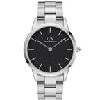 Analogue Watch - Daniel Wellington Iconic Link  Men's Silver Watch DW00600342