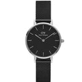 Analogue Watch - Daniel Wellington Petite Ashfield  Ladies Black Watch DW00600246
