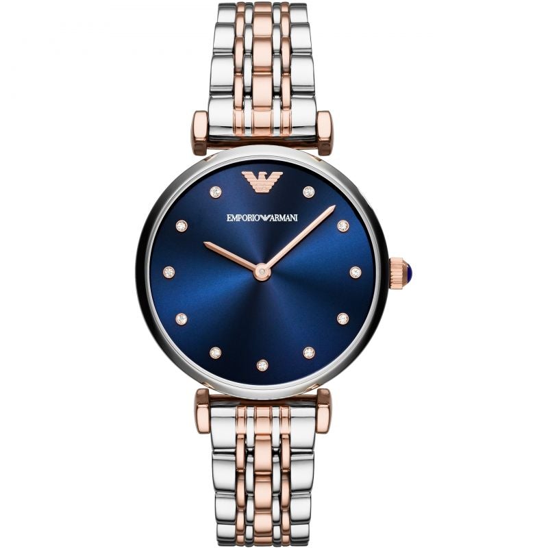 Analogue Watch - Emporio Armani AR11092 Ladies Rose Gold Watch