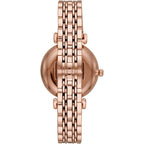 Analogue Watch - Emporio Armani AR11244 Ladies Rose Gold Glitz Watch