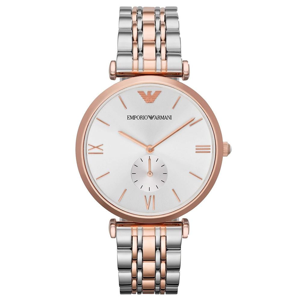 Analogue Watch - Emporio Armani AR1677 Ladies Rose Gold Watch