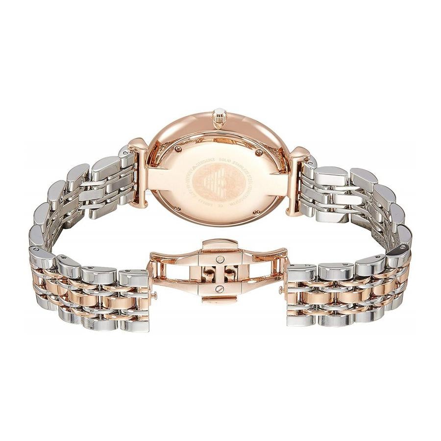 Analogue Watch - Emporio Armani AR1677 Ladies Rose Gold Watch