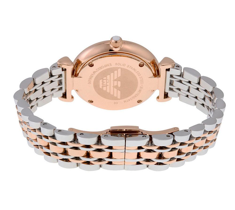 Analogue Watch - Emporio Armani AR1683 Ladies Rose Gold Watch