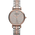 Analogue Watch - Emporio Armani AR1840 Ladies Two Tone Watch