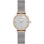 Analogue Watch - Emporio Armani AR2068 Ladies Mother Of Pearl Watch