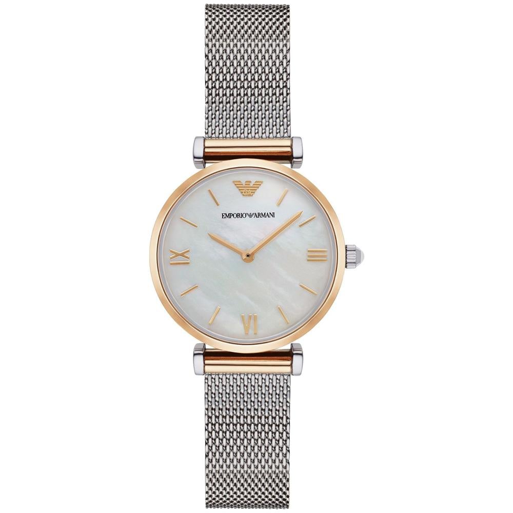 Analogue Watch - Emporio Armani AR2068 Ladies Mother Of Pearl Watch