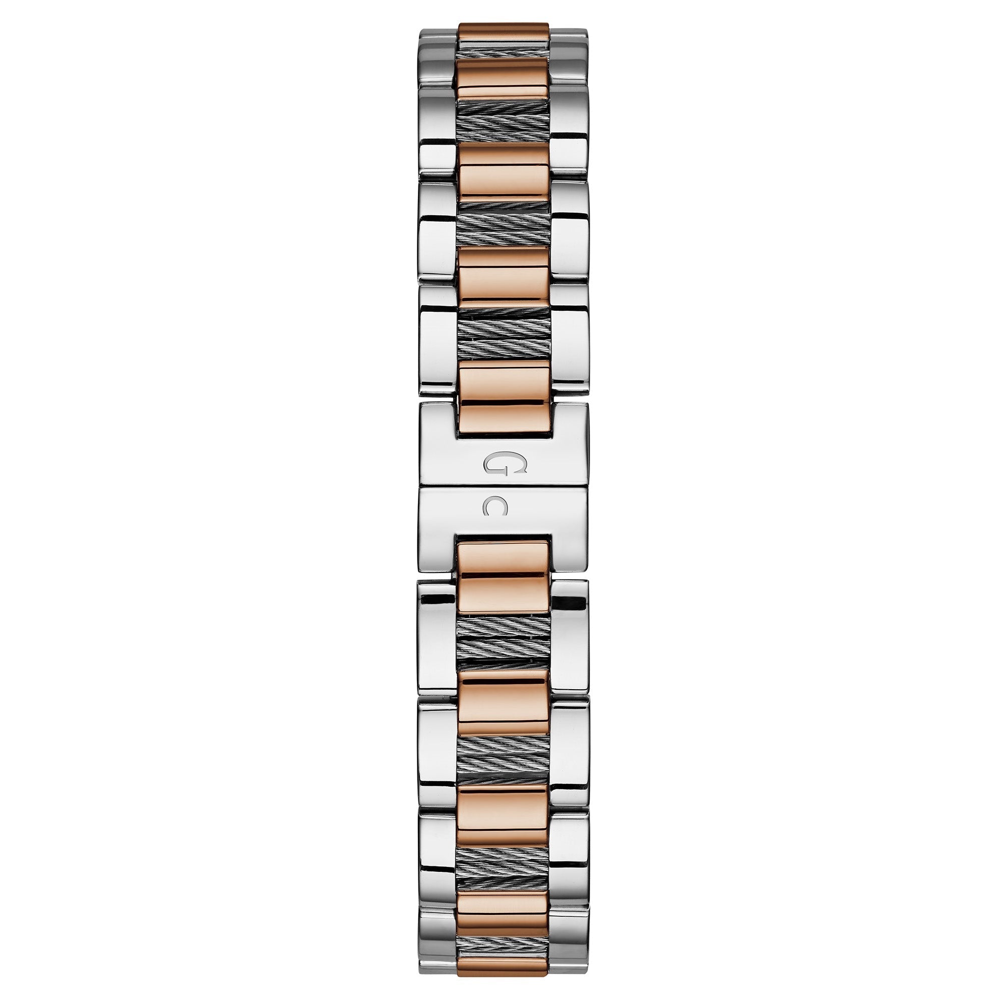 Analogue Watch - GC CableChic Ladies Two-Tone Watch Y18002L1