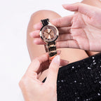 Analogue Watch - Guess Crystal Clear Ladies Rose Gold Watch GW0470L3
