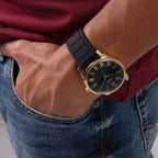 Analogue Watch - Guess GW0362G3 Men's Charter Black Watch