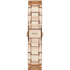 Analogue Watch - Guess Quattro Clear Ladies Rose Gold Watch GW0300L3