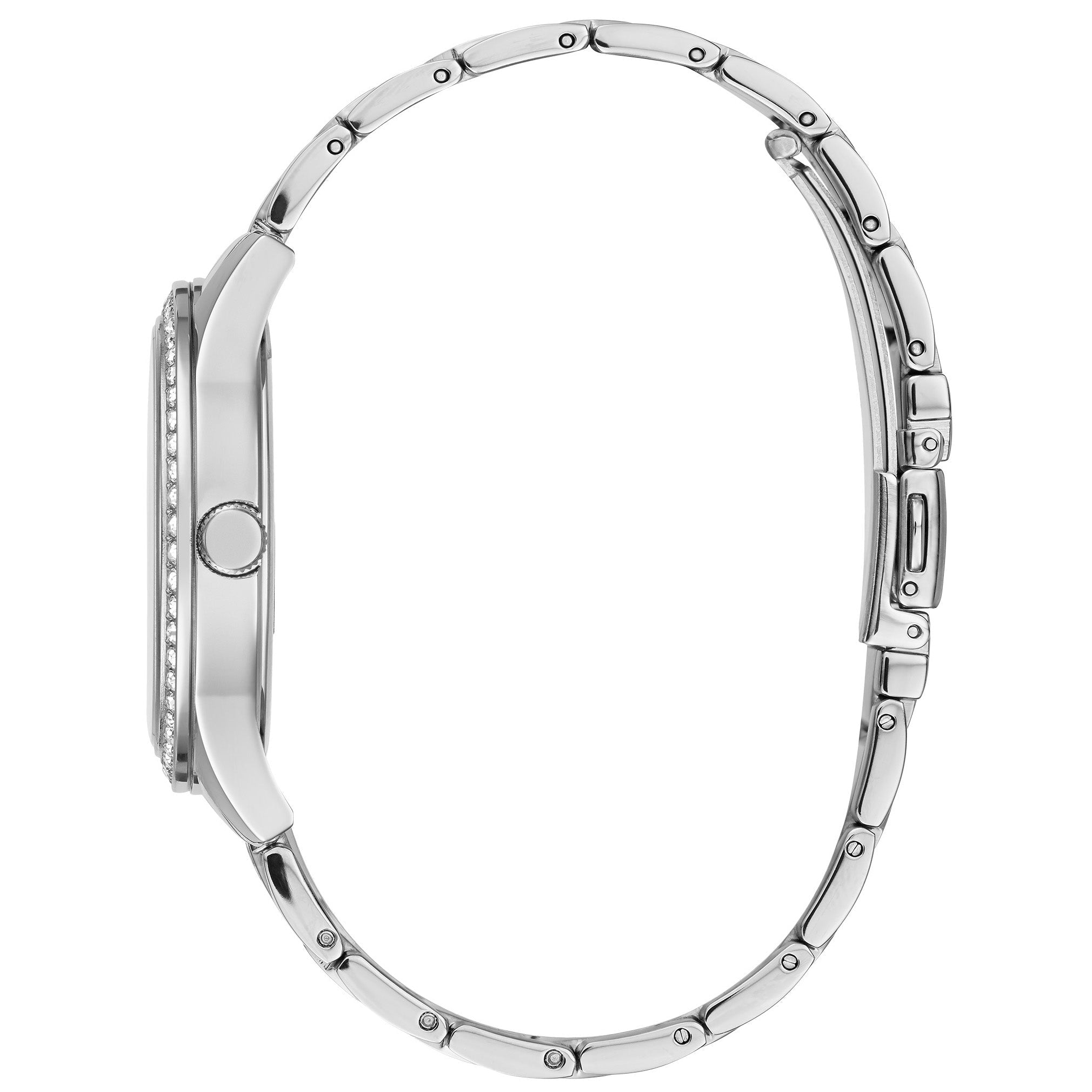Analogue Watch - Guess W1280L1 Ladies Anna Silver Watch