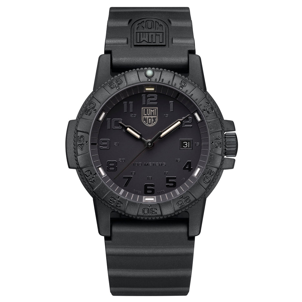 Analogue Watch - Luminox Leatherback Sea Turtle Giant Blackout Men's Black Watch XS.0321.BO.L