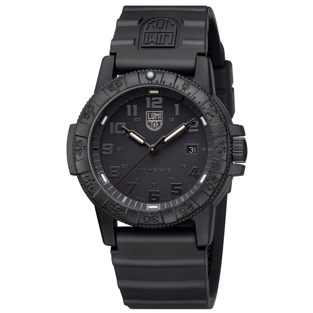 Analogue Watch - Luminox Leatherback Sea Turtle Giant Blackout Men's Black Watch XS.0321.BO.L