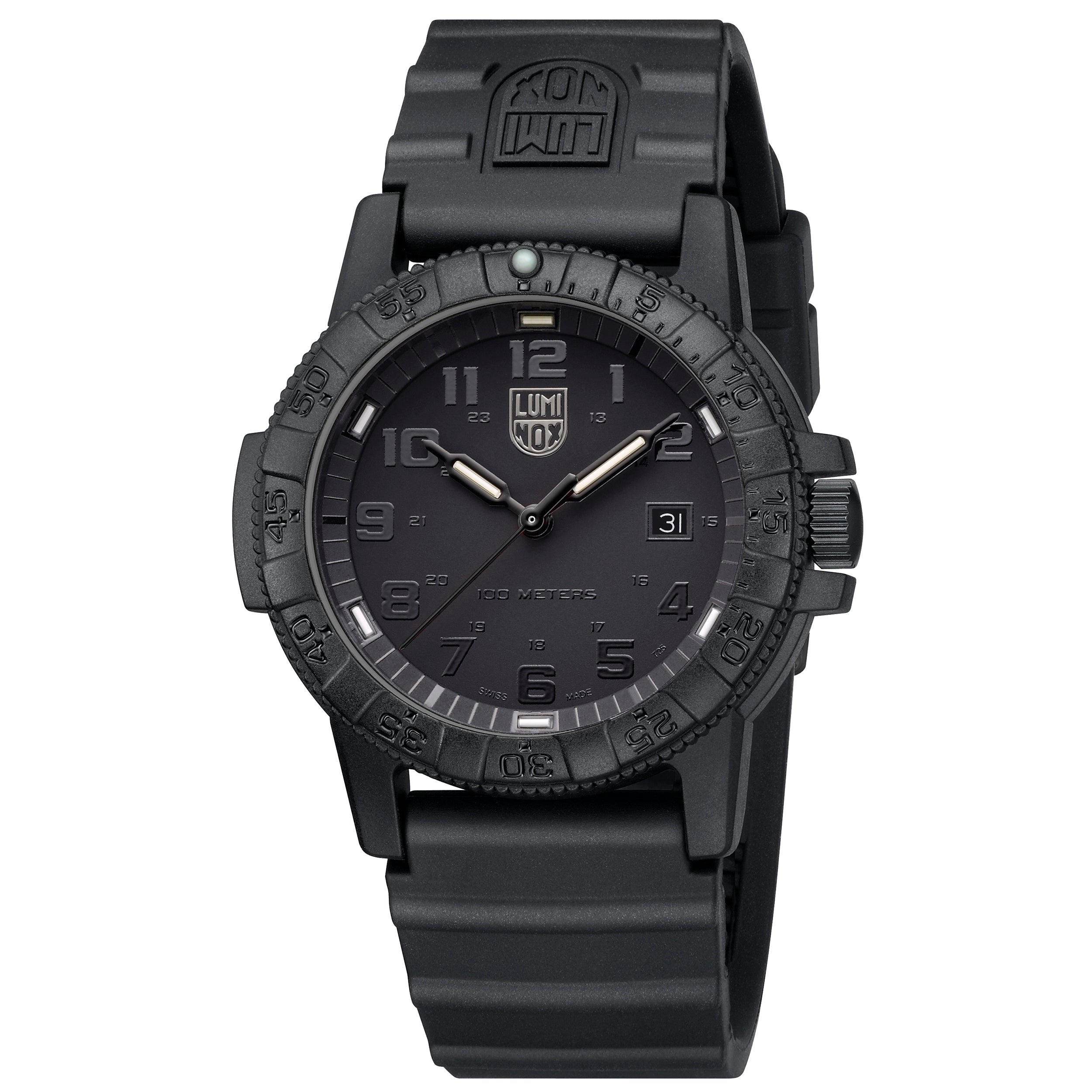 Analogue Watch - Luminox Leatherback Sea Turtle Giant Blackout Men's Black Watch XS.0321.BO.L