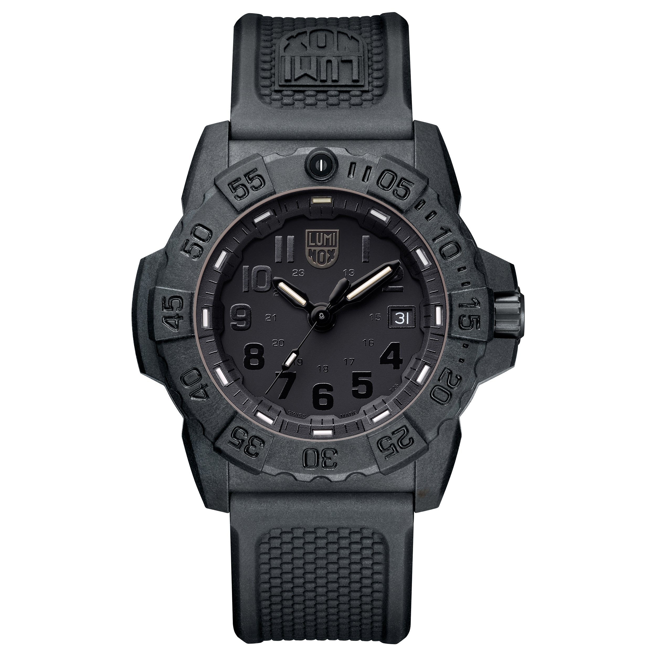 Analogue Watch - Luminox Navy Seal Men's Black Watch XS.3501.BO.F