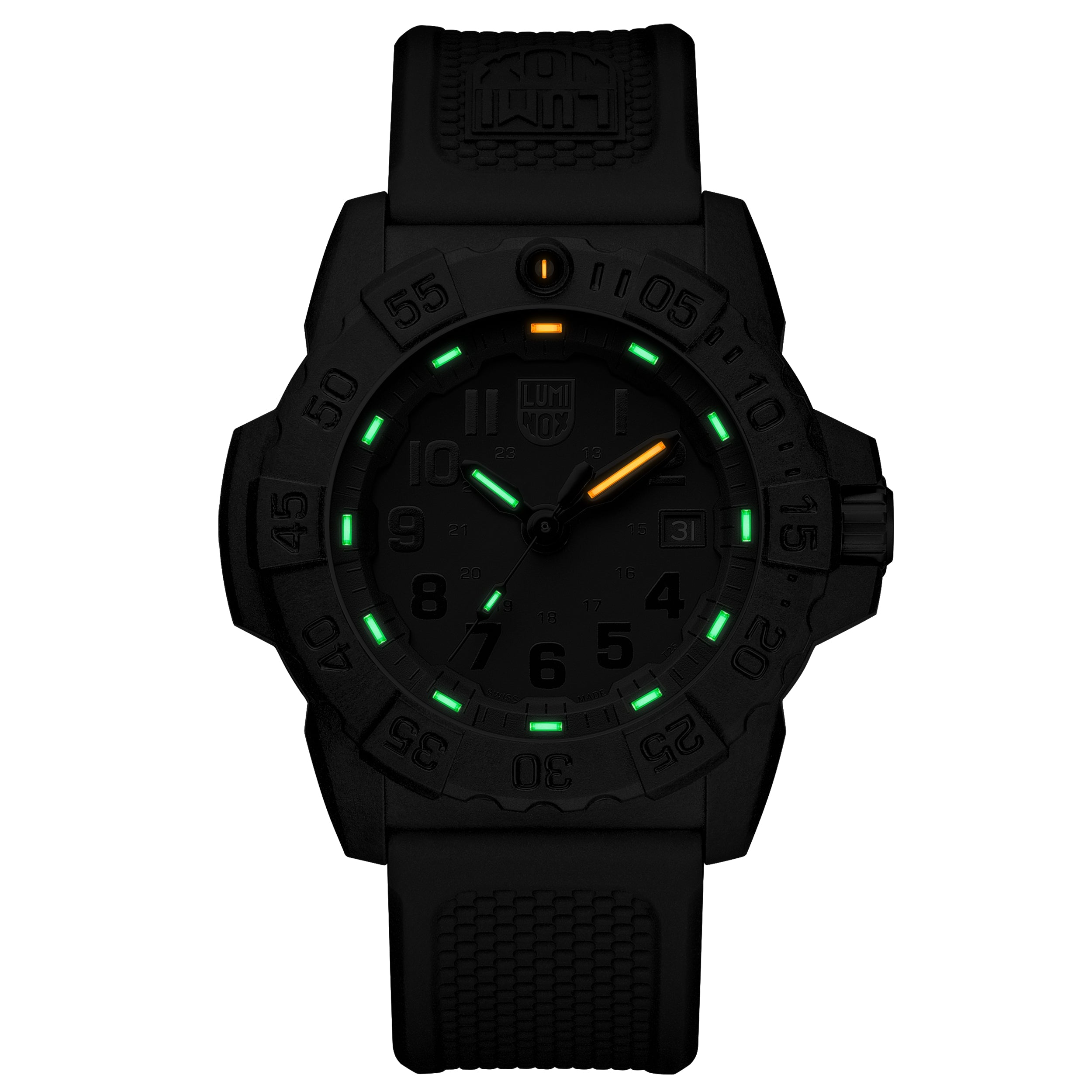 Analogue Watch - Luminox Navy Seal Men's Black Watch XS.3501.BO.F