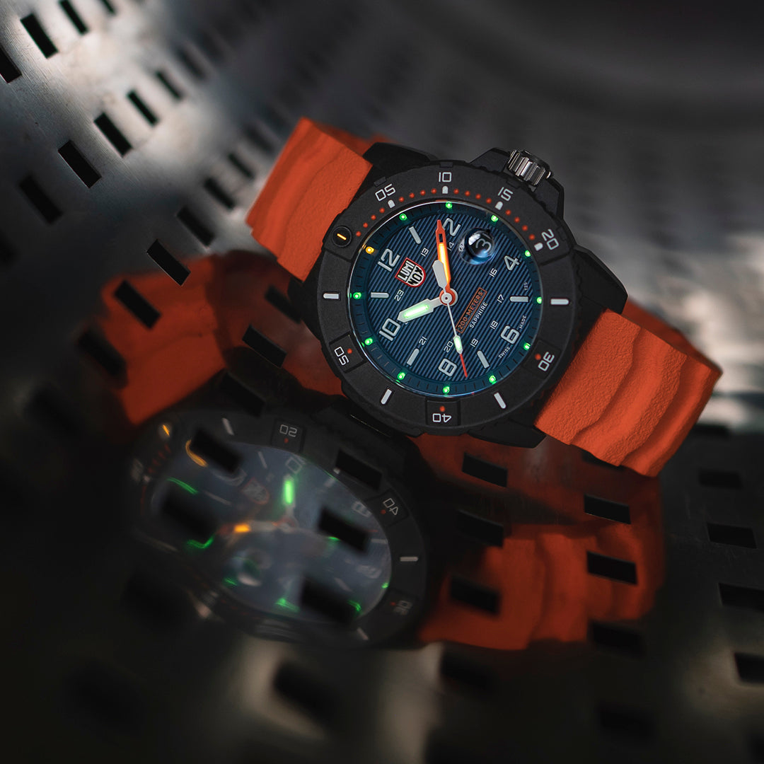 Analogue Watch - Luminox Navy Seal Men's Orange Watch XS.3603