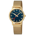 Analogue Watch - Mondaine Classic Unisex Gold Watch A660.30314.40SBM