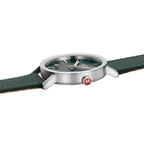 Analogue Watch - Mondaine Classic Unisex Green Watch A660.30360.60SBF