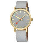 Analogue Watch - Mondaine Classic Unisex Grey Watch A660.30360.80SBU