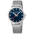 Analogue Watch - Mondaine Classic Unisex Silver Watch A660.30360.40SBJ