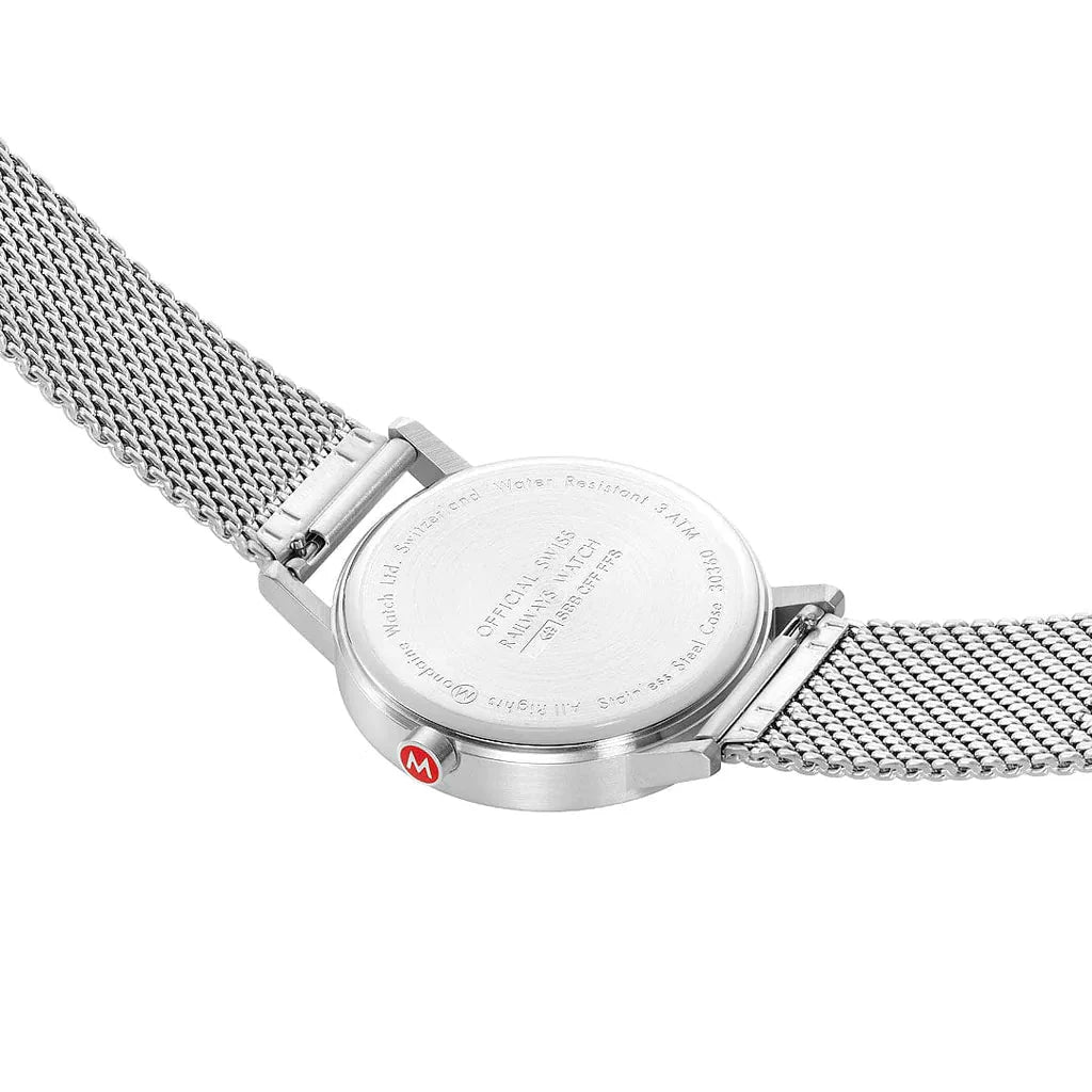 Analogue Watch - Mondaine Classic Unisex Silver Watch A660.30360.60SBJ