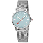 Analogue Watch - Mondaine Evo2 Ladies Blue Watch MSE.35140.SM