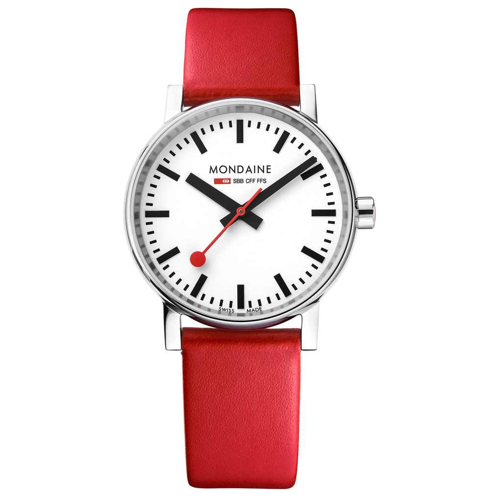 Mondaine Evo2 Unisex White Watch