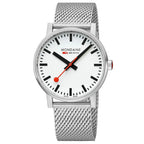 Analogue Watch - Mondaine Evo2 Ladies White Watch MSE.43110.SJ
