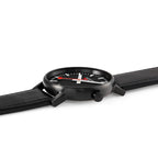 Analogue Watch - Mondaine Evo2 Unisex Black Watch MSE.40121.LB