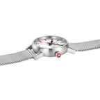 Analogue Watch - Mondaine Evo2 Unisex White Watch MSE.30210.SM
