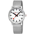 Analogue Watch - Mondaine Evo2 Unisex White Watch MSE.40210.SM