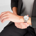 Analogue Watch - Mondaine Evo2 Unisex White Watch MSE.40210.SM