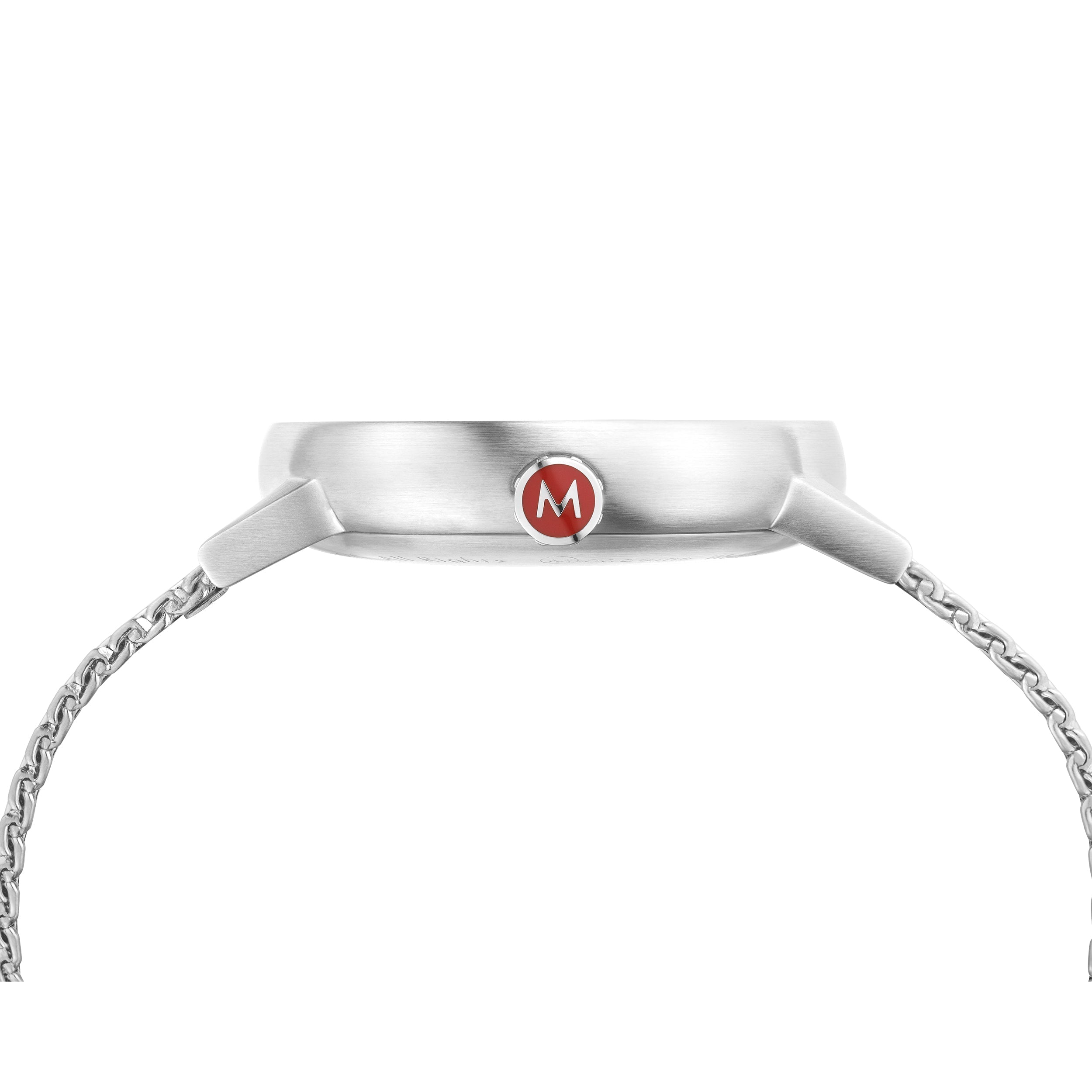 Analogue Watch - Mondaine Evo2 Unisex White Watch MSE.40210.SM