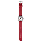 Analogue Watch - Mondaine Petite Cushion Square Ladies Black Watch MSL.31110.LCV