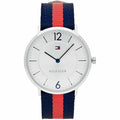 Analogue Watch - Tommy Hilfiger 1791328 Men's White Ultra Slim Watch