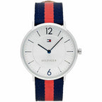 Analogue Watch - Tommy Hilfiger 1791328 Men's White Ultra Slim Watch