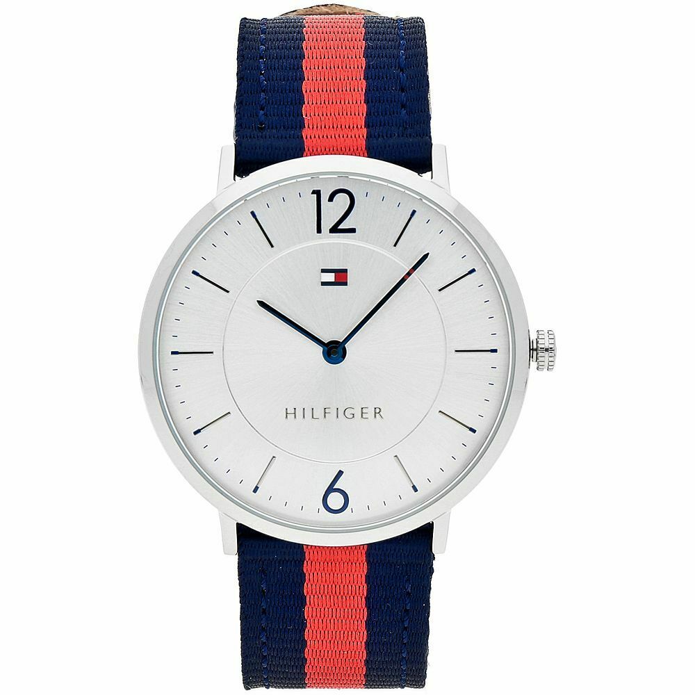 Analogue Watch - Tommy Hilfiger 1791328 Men's White Ultra Slim Watch