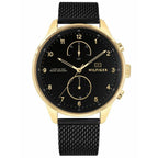Analogue Watch - Tommy Hilfiger 1791580 Men's Black Watch