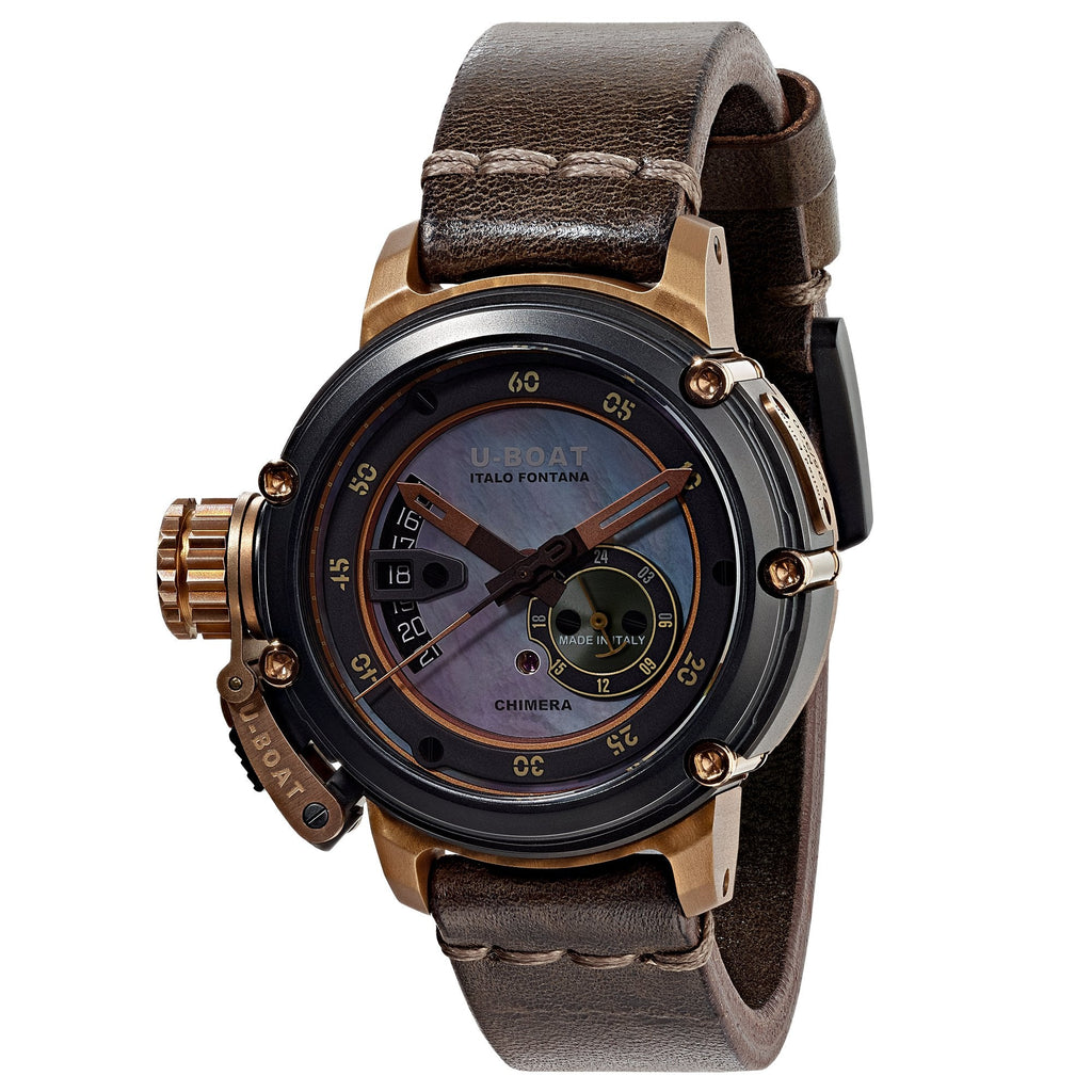 Analogue Watch - U-Boat 8069 Men's Brown Chimera Watch