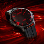 Analogue Watch - U-Boat 8466/B Men's Black Darkmoon IPB/A Watch
