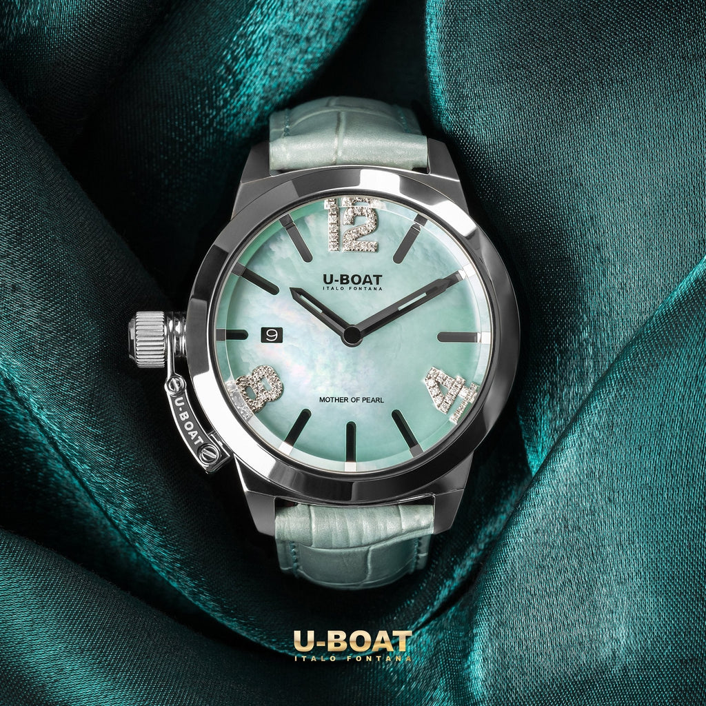 Analogue Watch - U-Boat 8481 Ladies Turquoise Classico Watch