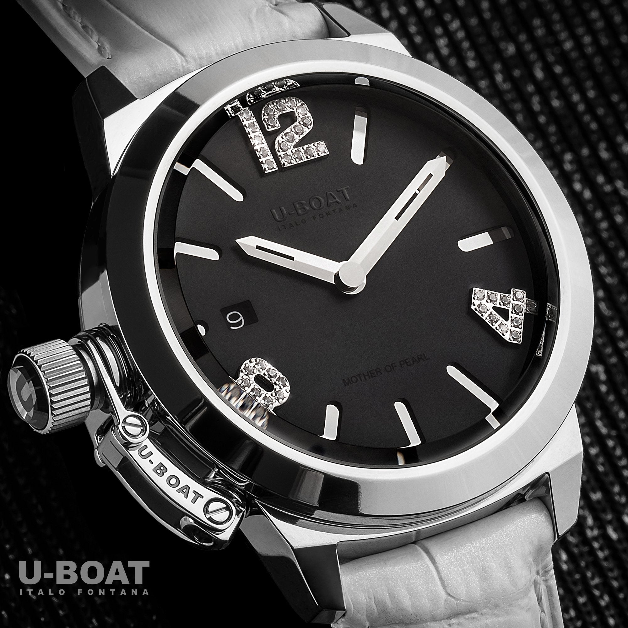 Analogue Watch - U-Boat 8482 Ladies White Classico Watch