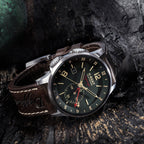 Analogue Watch - U-Boat 8500 Men's Green Calf Doppiotempo Watch